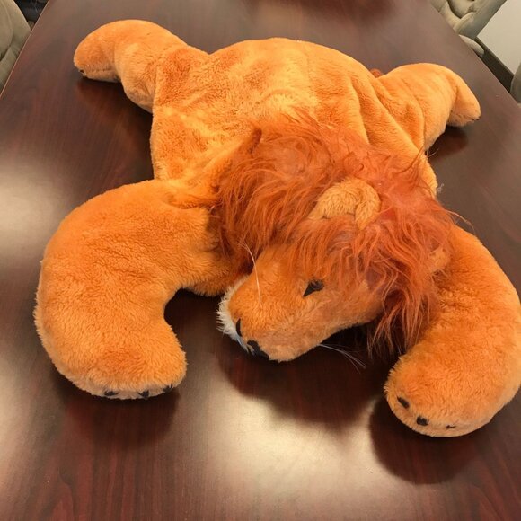 Vintage Lion "Pillow Pets" Dardenelle Div. R. Dakin Co. Stuffed Animal Plush 36" - Picture 6 of 10